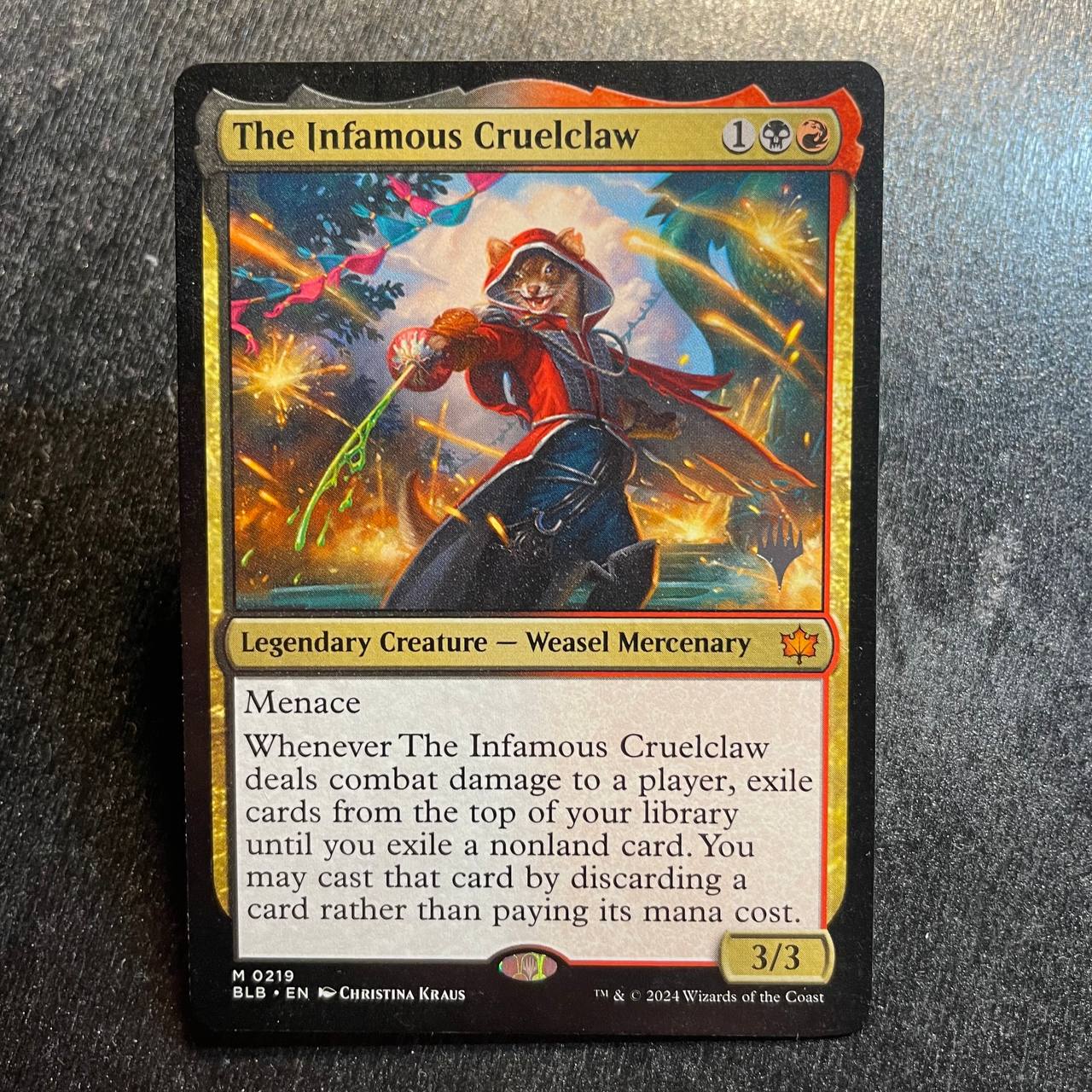The Infamous Cruelclaw (pr-p)