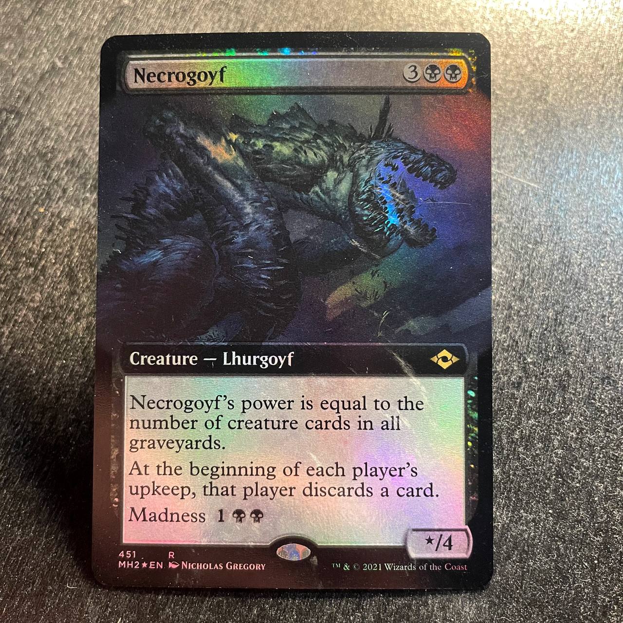 Necrogoyf FOIL (extended)