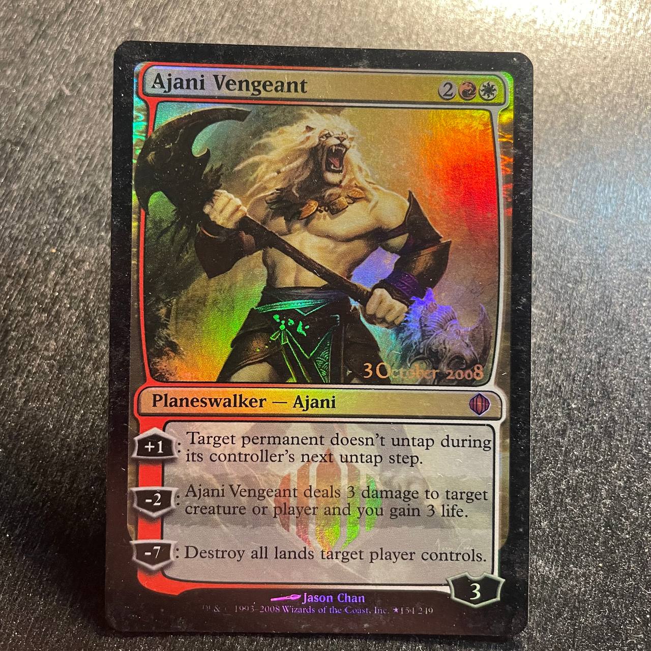 Ajani Vengeant FOIL promo
