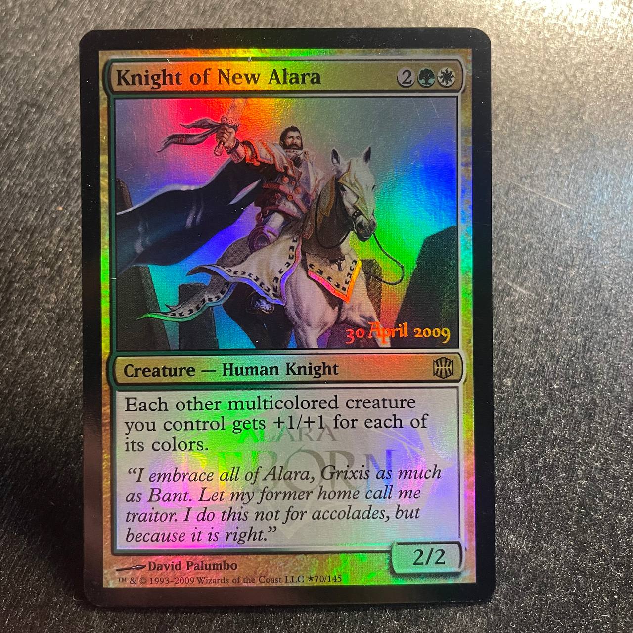 Knight of New Alara FOIL promo