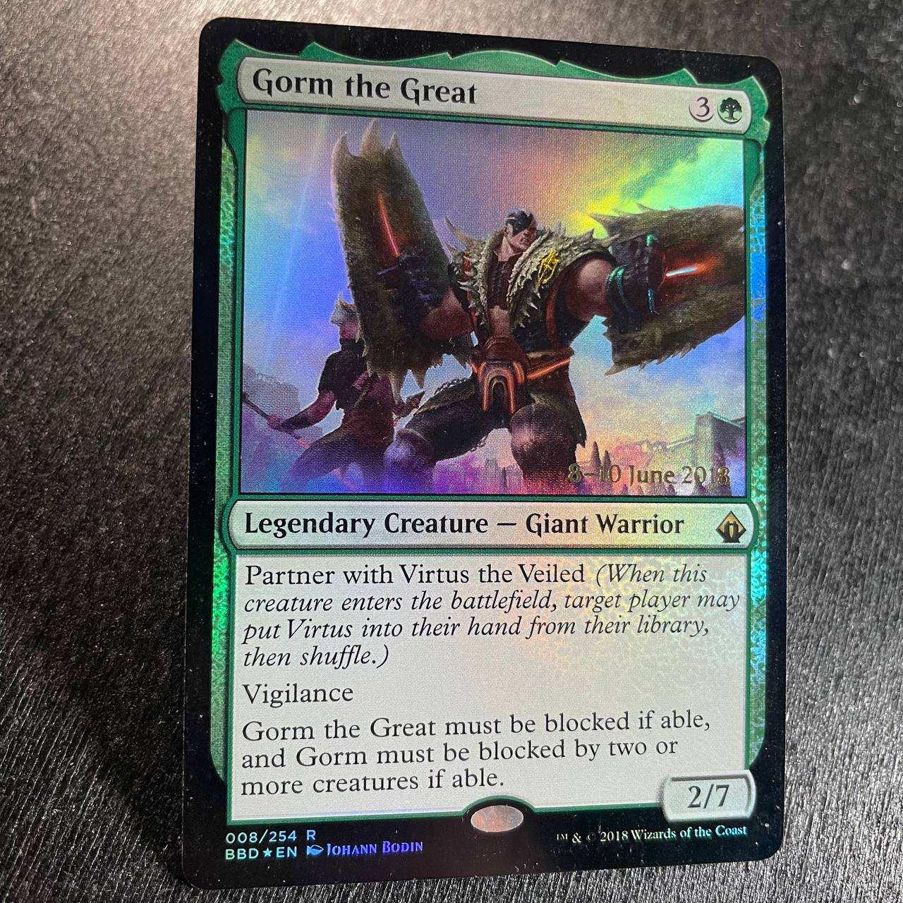 Gorm the Great FOIL promo
