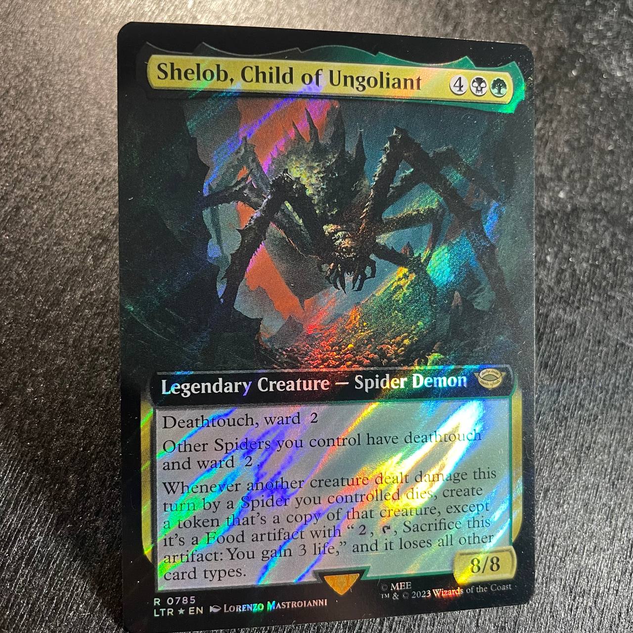 Shelob, Child of Ungoliath FOIL surge extended