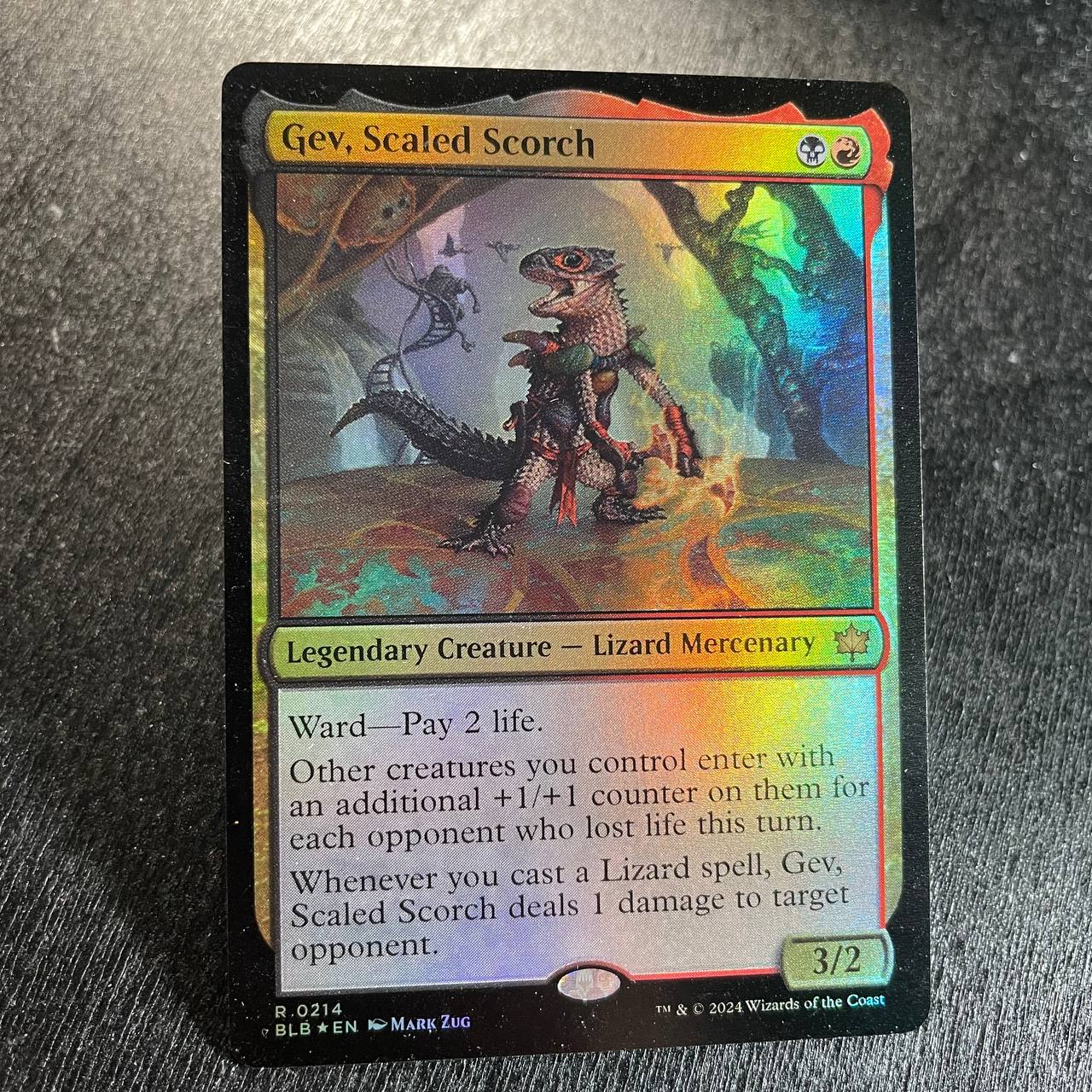 Gev, Scaled Scorch FOIL